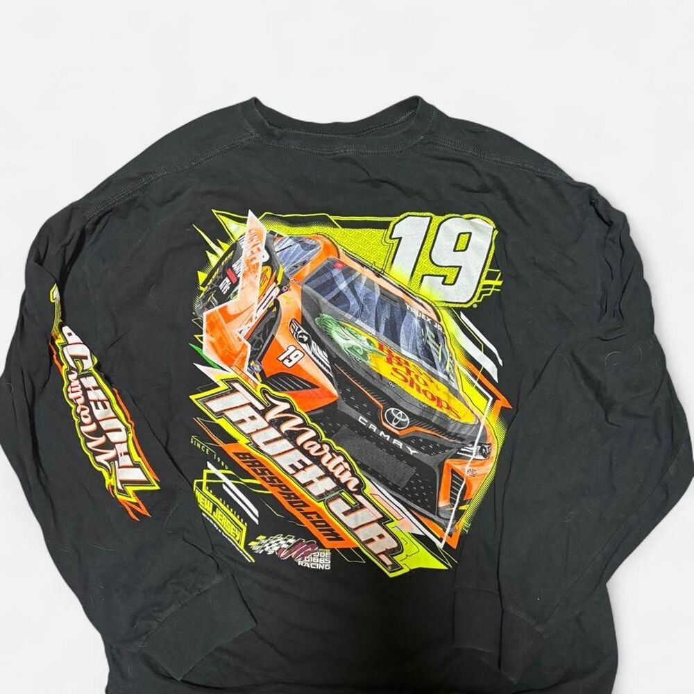 NASCAR Martin Truex Jr black long sleeve shirt Size: 3XL